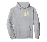 Kawaii Cottagecore Lumaca Fungo Pastello Naturecore Carino Felpa con Cappuccio