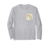 Kawaii Cottagecore Lumaca Fungo Pastello Naturecore Carino Maglia a Manica