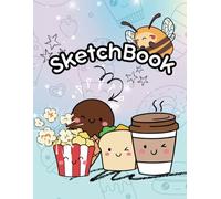 Kawaii Cover Sketch Book: All Ages Sketch Book For Drawing, Sketching, Note taking, Doodling and More! Large 8.5"x11" Pad With 120 Blank Pages.