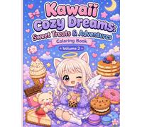 Kawaii Cozy Dreams: Sweet Treats & Adventures - Volume 2