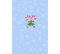 Kawaii Cute Christmas Candy Cane-Themed Agenda: Simple Cute Design Softcover diary ideal for writing, planning, and taking notes