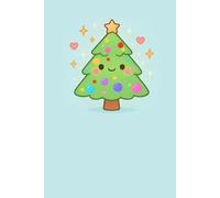 Kawaii Cute Xmas Tree Themed Agenda: Simple Cute Design Softcover diary ideal for writing, planning, and taking notes