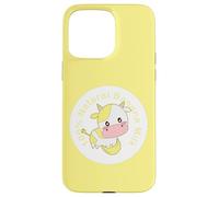 Kawaii cute Yellow cow, Kawaii Banana Milk Girl Custodia per iPhone 15 Pro Max
