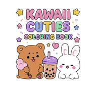 Kawaii Cuties: Coloring Book