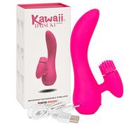Kawaii Daisuki 1 - Vibratore ricaricabile con stimolare della clitoride