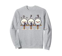 Kawaii Dango Trio Canto Gnocchi di Riso Karaoke Felpa