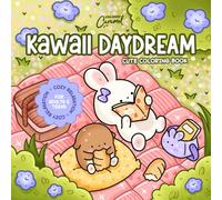 Kawaii Daydream Cute Coloring Book: Cozy Relaxation for Adults and Teens