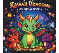 KAWAII DRAGONS: COZY AND CUTE COLORING BOOK
