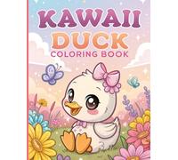 Kawaii Duck Coloring Book
