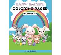 Kawaii Easter Bunnies Coloring Book - Adorable Easter Fun for Kids!