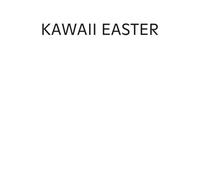 Kawaii Easter Coloring Book: Cute Anime Girls for Stress Relief & Relaxation