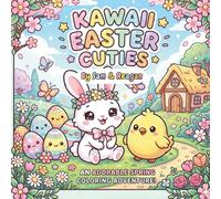 Kawaii Easter Cuties: An Adorable Spring Coloring Adventure
