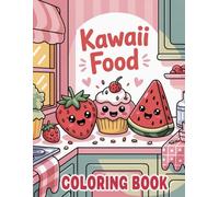 Kawaii Food Coloring Book