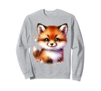 Kawaii Fox Carino Animale Cartoon per Bambini Felpa