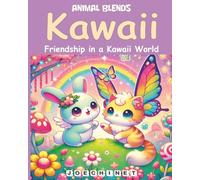Kawaii: Friendship in a Magical World: 50 heartwarming stories, adorable hybrids, and endless fun to color & collect!