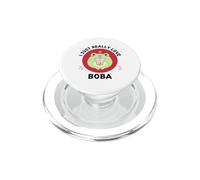 Kawaii Frog Beve Bubble Tea I Just Really Love Boba Lover PopSockets PopGrip per MagSafe