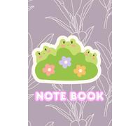 Kawaii Frog Notebook: Aesthetic Cottagecore Journal with Adorable Frog and Mushroom Design: Cute Lined Notebook for Frog Lovers, Nature Fans, and Cozy Vibes Enthusiasts