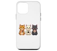 Kawaii Gatto Sushi Anime Giapponese Carino Otaku Art Custodia per iPhone 12 mini