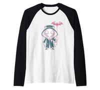 Kawaii Goth Dottore della peste Halloween Maglia con Maniche Raglan