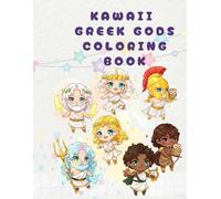 Kawaii Greek Gods Coloring Book
