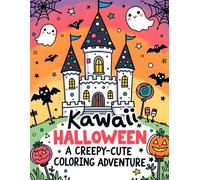 Kawaii Halloween: A Creepy-Cute Coloring Adventure.: Adorable Ghosts, Haunted Candy & Spooky Scenes for All Ages