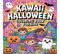 Kawaii Halloween Coloring Book For kids