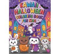 Kawaii Halloween: Coloring book for kids