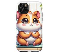 Kawaii Hamster Yogi: Adorable Art of Meditation Custodia per iPhone 11 Pro
