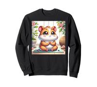 Kawaii Hamster Yogi: Adorable Art of Meditation Felpa