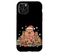 Kawaii Happy Holiday Capybara in Cozy Christmas Style Custodia per iPhone 11 Pro