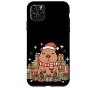 Kawaii Happy Holiday Capybara in Cozy Christmas Style Custodia per iPhone 11 Pro Max