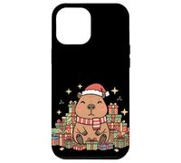 Kawaii Happy Holiday Capybara in Cozy Christmas Style Custodia per iPhone 12 Pro Max