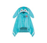 Kawaii Hatsune Itabag Multi Functional Hooded Air Conditioning Blanket Soft And Warm Siesta Shawl Miku Flannel Cloak Girl Gift
