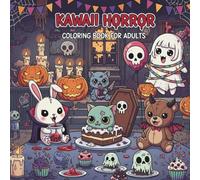 Kawaii Horror: Coloring book for Adults