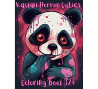 Kawaii Horror Cuties: Kawaii horror cuties cute goth gothic teen adult coloring book