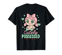 Kawaii horror raccapricciante carino pastello gotico carino arte spettrale Maglietta