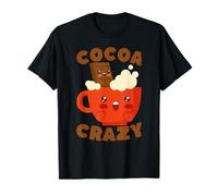 Kawaii Hot Cocoa Crazy Chocolate Drink Amante Maglietta