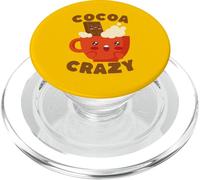 Kawaii Hot Cocoa Crazy Chocolate Drink Amante PopSockets PopGrip per MagSafe