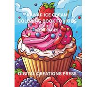 KAWAII ICE CREAM COLORING BOOK