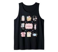 Kawaii Infermiera Medica operatore Sanitario Design Canotta