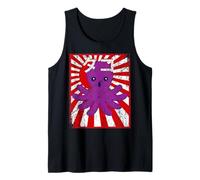 Kawaii Japanese Anime Octopus Tako Design Manga Style Canotta