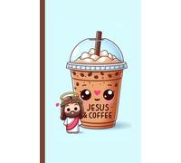 Kawaii Jesus & Coffee: Compact Lined Journal