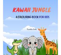 Kawaii Jungle: A colouring book for kids