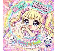 Kawaii K-Pop Coloring Book: Adorable Aesthetic K-Pop Designs