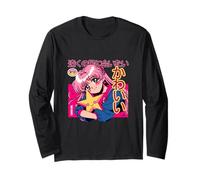 Kawaii Kanai Girl - Carino giapponese Anime Art Maglia a Manica