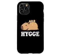 Kawaii Kids Sleep Hygge Boys Girls Capybara Pajama Shirt Custodia per iPhone 11 Pro