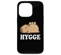 Kawaii Kids Sleep Hygge Boys Girls Capybara Pajama Shirt Custodia per iPhone 13 Pro