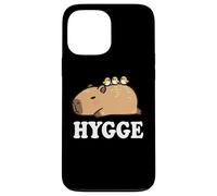 Kawaii Kids Sleep Hygge Boys Girls Capybara Pajama Shirt Custodia per iPhone 13 Pro Max