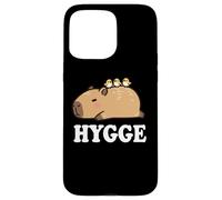Kawaii Kids Sleep Hygge Boys Girls Capybara Pajama Shirt Custodia per iPhone 15 Pro Max