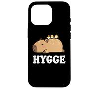 Kawaii Kids Sleep Hygge Boys Girls Capybara Pajama Shirt Custodia per iPhone 16 Pro